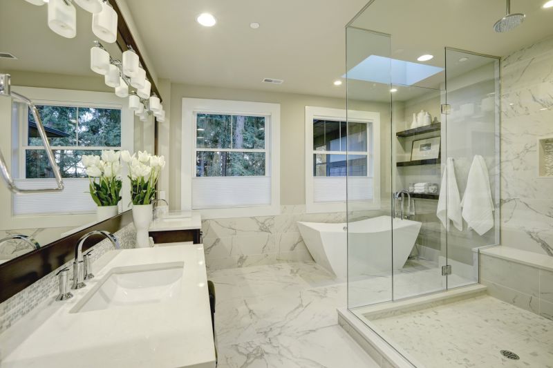 Elegant Tile Flooring in Master Bath